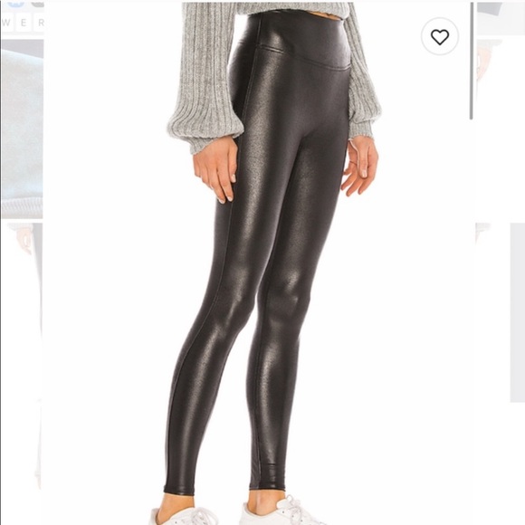 NWT Spanx Faux Leather Leggings - Picture 7 of 9